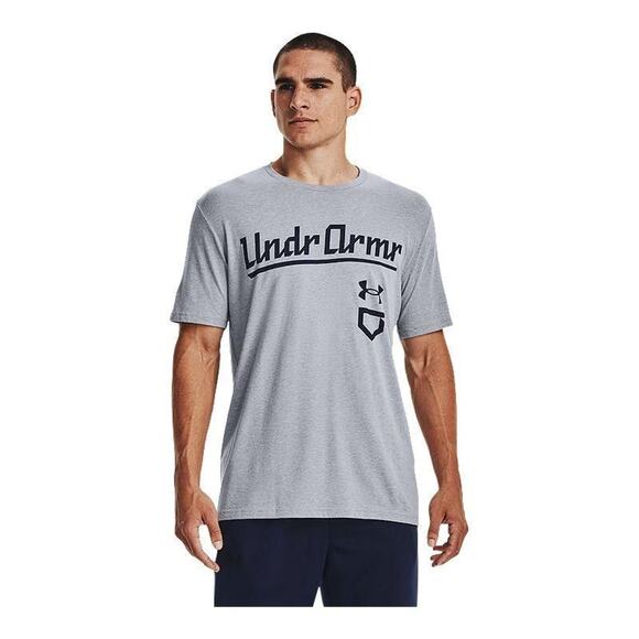 Under Armour Men's Baseball Script T Shirt 2XL - Picture 1 of 7